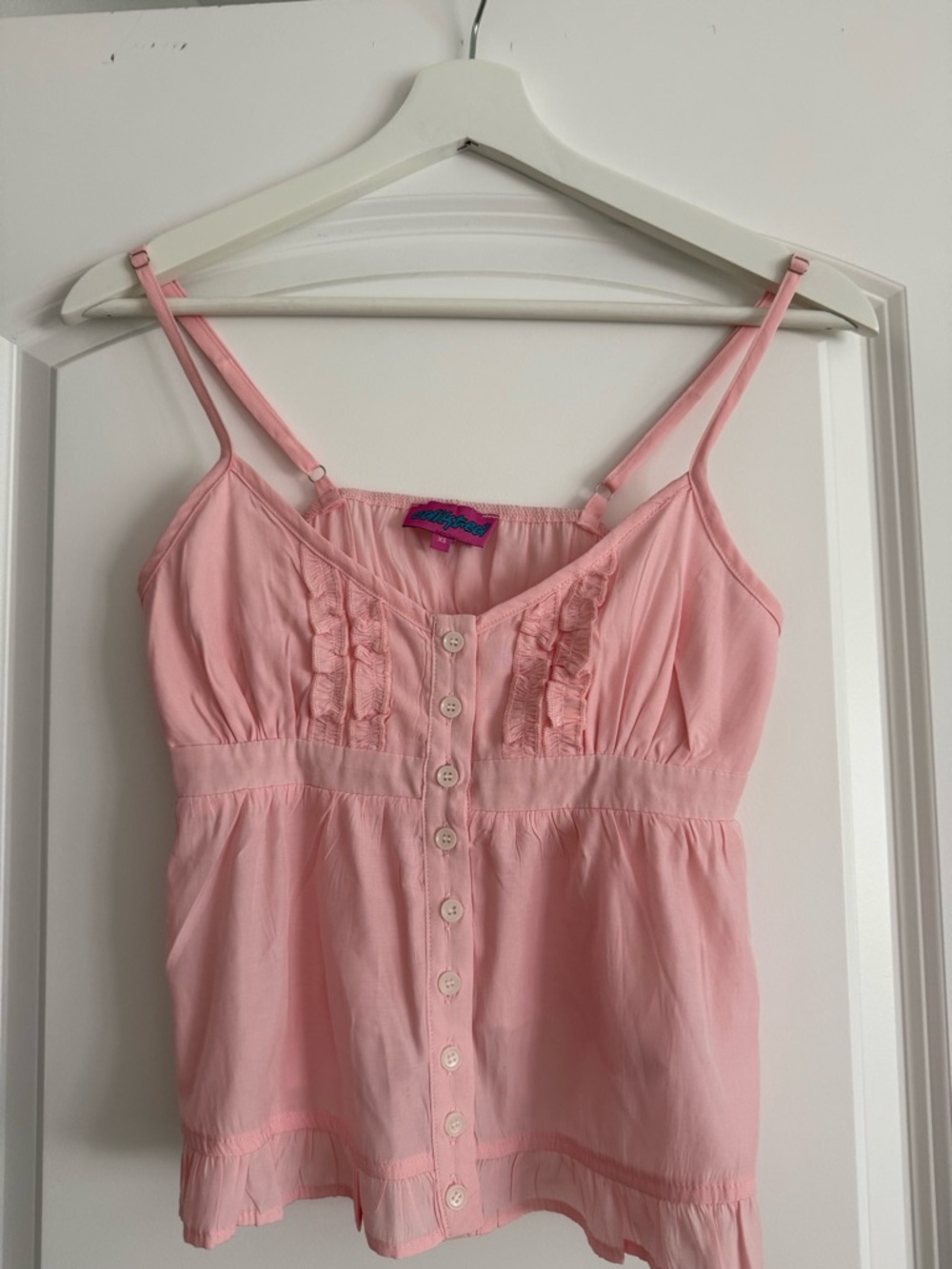 Edikted Pastel Pink Tank top